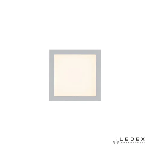 Бра LED Creator X068104 WH-3000K iLedex белый на 1 лампа, основание белое в стиле хай-тек современный квадраты фото 2