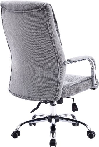 Кресло Бонд ТМ Ткань Серый ЕК-333А Ф Гри Everprof, серый/ткань, ножки//, размеры - 1080*1150***580* фото 5