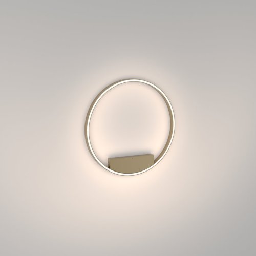 Светильник потолочный LED Rim MOD058CL-L35BSK Maytoni латунь 1 лампа, основание латунь в стиле современный минимализм  фото 5