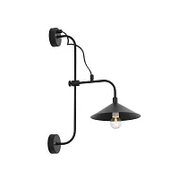 Бра лофт Sсarno SL265.401.01 ST-Luce чёрный 1 лампа, основание чёрное в стиле лофт 
