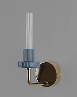 Бра LED Atelieri V11694-WL Moderli прозрачный на 1 лампу, основание золотое в стиле современный американский кантри 