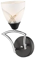 Бра 735-101-01 Velante прозрачный 1 лампа, основание венге в стиле классический 