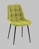 Стул Флекс N велюр оливковый УТ000041298 Stool Group, оливковый/велюр, ножки/металл/чёрный, размеры - *830****