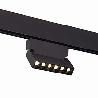Трековый светильник магнитный LED Andre ST362.436.06 ST-Luce чёрный для шинопроводов серии Skyline 48