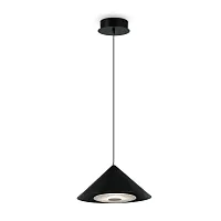 Светильник подвесной LED Ride FR5397PL-L3B Freya чёрный 1 лампа, основание чёрное в стиле современный 