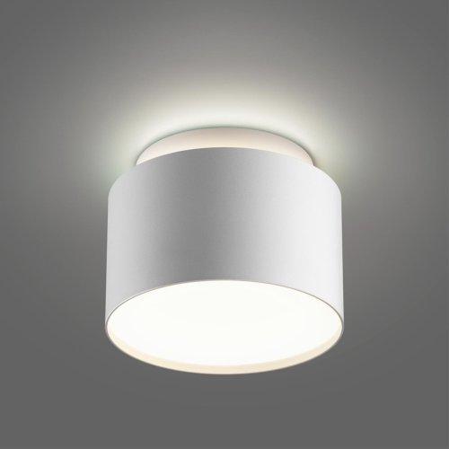 Светильник накладной Lirio 371037 Novotech белый на 1 лампу, основание белое в стиле минимализм круглый фото 4
