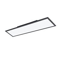 Светильник потолочный LED Salobrena 1 900821 Eglo белый 1 лампа, основание чёрное в стиле хай-тек современный 