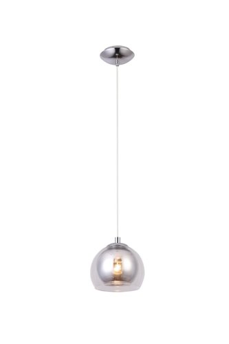 Светильник подвесной Rastaban A7984SP-1CC Arte Lamp хром 1 лампа, основание хром в стиле современный 