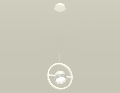 Светильник подвесной XB9111150 Ambrella light белый 1 лампа, основание белое в стиле современный хай-тек 