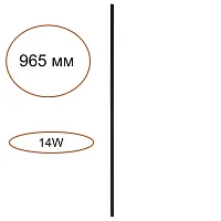 Элемент для инсталляции Fino Xs 7155/100 Odeon Light чёрный на 1 лампу, основание чёрное в стиле хай-тек Элемент для инсталляции Fino Xs 7155/100 Odeon Light чёрный на 1 лампу, основание чёрное в стиле хай-тек