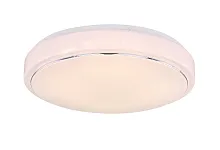 Светильник потолочный LED с пультом Kalle 48408-24 Globo белый 1 лампа, основание белое в стиле современный с пультом