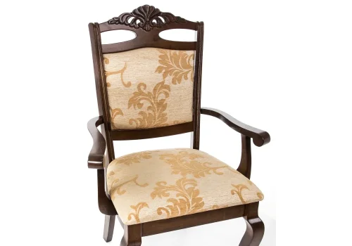 Деревянный стул Демер каппучино А2 1839 Woodville, бежевый/ткань, ножки/дерево/коричневый капучино, размеры - ****680*600 фото 6 Деревянный стул Демер каппучино А2 1839 Woodville, бежевый/ткань, ножки/дерево/коричневый капучино, размеры - ****680*600 фото 6