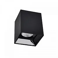 Светильник накладной LED Старк CL7440211 Citilux чёрный 1 лампа, основание чёрное в стиле хай-тек современный квадратный