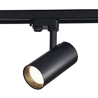 Трековый светильник трёхфазный LED ST661.436.30 ST-Luce чёрный для шинопроводов серии ST661
