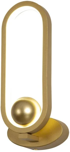 Бра LED Altus 4221-1W F-promo матовый золото на 1 лампа, основание матовое золото в стиле современный 