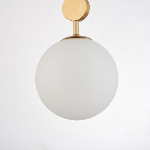 Светильник подвесной Absolute 2928-1P Favourite белый 1 лампа, основание золотое в стиле современный  фото 4