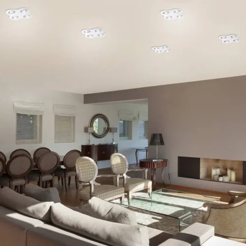 Светильник точечный MORUS 370392 Novotech белый на 1 лампу, основание белое в стиле современный фото 2