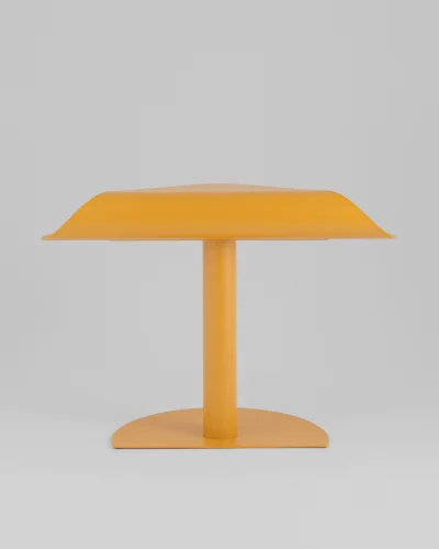 Журнальный столик Cornea, металл, желтый УТ000041893 Stool Group столешница из фото 5