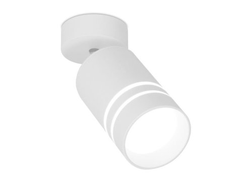 Светильник накладной LED TN245 Ambrella light белый 1 лампа, основание белое в стиле современный круглый