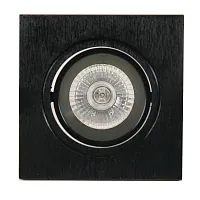 Светильник точечный Lamborjini 6838 Mantra чёрный 1 лампа, основание чёрное в стиле современный хай-тек 