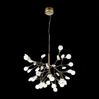 Люстра подвесная Riccardo SL411.203.45 ST-Luce прозрачная на 45 ламп, основание золотое в стиле современный 