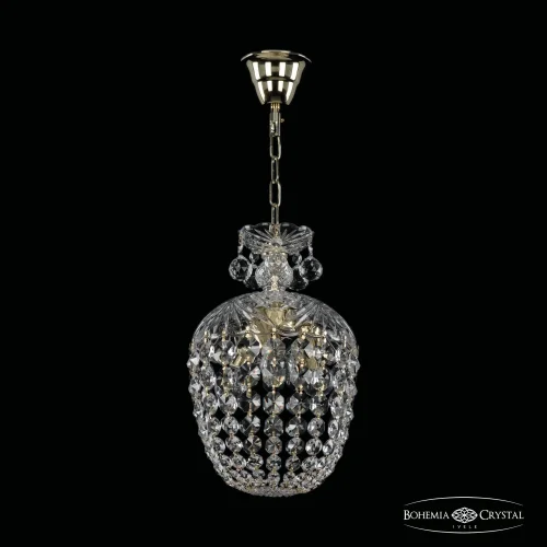 Светильник подвесной 14771/22 G Bohemia Ivele Crystal прозрачный 3 лампы, основание золотое в стиле классический sp