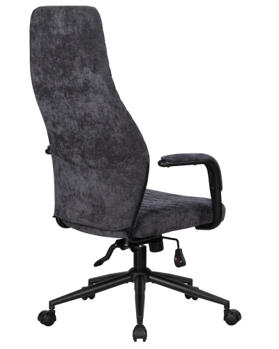 Офисное кресло для руководителей Dobrin ЛОКИ (антрацит (ВРХ230-01)) цвет сиденья антрацит (ВРХ230-01), цвет основания черный Dobrin, антрацит/текстиль, ножки/металл/, размеры - 1175*1260**** фото 4 Офисное кресло для руководителей Dobrin ЛОКИ (антрацит (ВРХ230-01)) цвет сиденья антрацит (ВРХ230-01), цвет основания черный Dobrin, антрацит/текстиль, ножки/металл/, размеры - 1175*1260**** фото 4