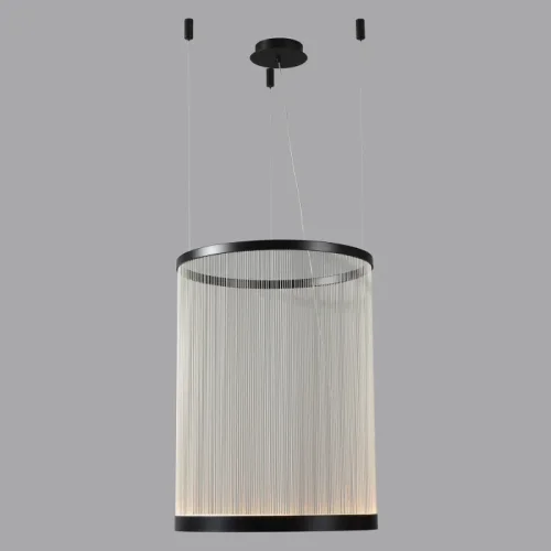 Светильник подвесной ЛЕД ATRIUM B SP50W LED Crystal Lux белый на 1 лампу, основание чёрное в стиле современный фото 3