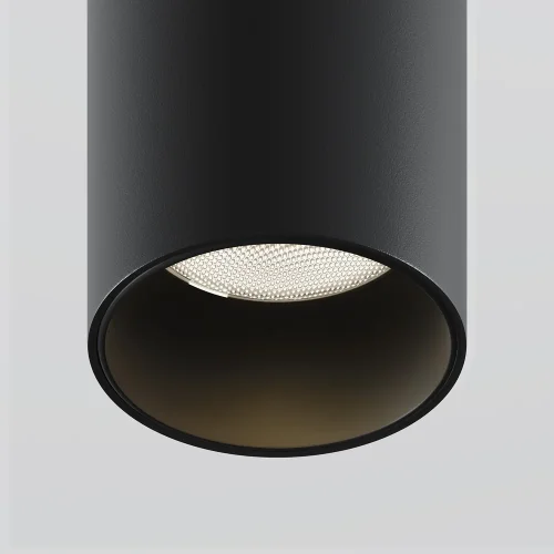 Светильник точечный LED Focus T C141RS-L300-6W3K-B Maytoni чёрный 1 лампа, основание чёрное в стиле современный хай-тек квадратный трубочки фото 3