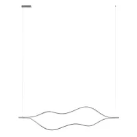Светильник подвесной LED Tape Light 10403/1600 SN LOFT IT никель на 1 лампу, основание никель в стиле современный минимализм 