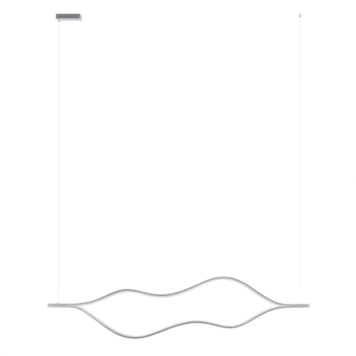 Светильник подвесной LED Tape Light 10403/1600 SN LOFT IT никель на 1 лампу, основание никель в стиле современный минимализм 
