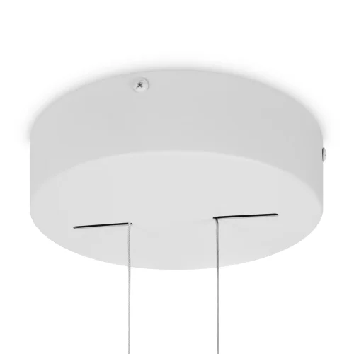 Светильник подвесной LED Origami MOD163PL-L38W4K Maytoni белый 1 лампа, основание белое в стиле хай-тек современный линейный фото 5
