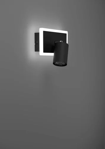 Бра LED Rimbocchi 901634 Eglo чёрный на 1 лампу, основание чёрное в стиле современный фото 7 Бра LED Rimbocchi 901634 Eglo чёрный на 1 лампу, основание чёрное в стиле современный фото 7