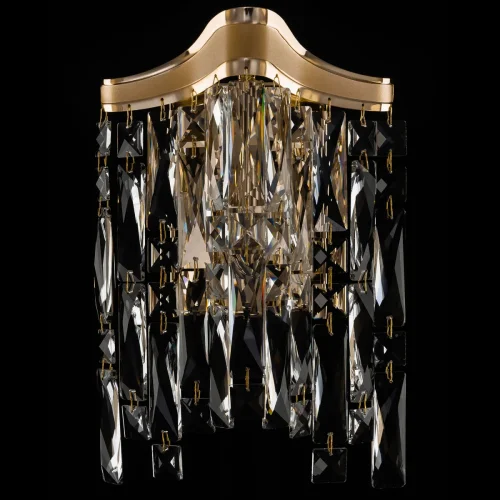Бра Моника CL308312 Citilux прозрачный на 1 лампа, основание золотое в стиле классический современный  фото 3