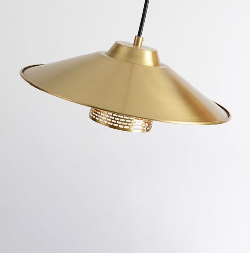 Светильник подвесной SERENITY 140993-26 ImperiumLoft золотой 1 лампа, основание латунь в стиле современный  фото 11