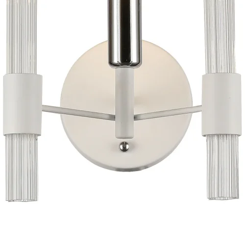 Бра Supreme 2539-1W F-promo без плафона прозрачный на 1 лампа, основание белое в стиле современный  фото 4