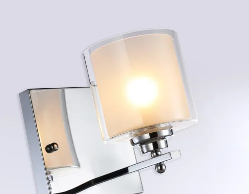Бра TR4428 Ambrella light белый на 1 лампа, основание хром в стиле классический современный  фото 7