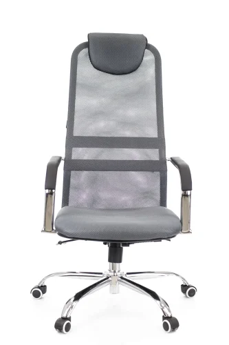 Кресло руководителя EP-708 TM Сетка Серый EP-708 tm Mesh Grey Everprof, серый/сетка ткань, ножки//, размеры - 1210*1240***550* фото 3