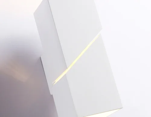 Бра FW2474 Ambrella light белый на 1 лампа, основание белое в стиле современный хай-тек  фото 6