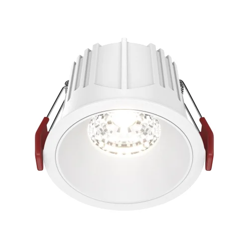 Светильник точечный Alfa LED DL043-01-15W4K-RD-W Maytoni белый на 1 лампу, основание белое в стиле современный 