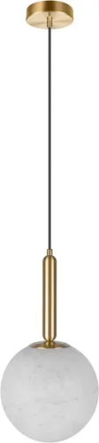 Светильник подвесной Float 10429/200 LOFT IT белый серый на 1 лампу, основание бронзовое в стиле современный 