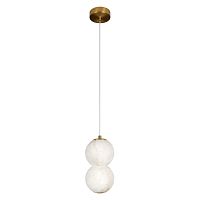 Светильник подвесной ЛЕД Бидз / Beads 10530/2P LOFT IT бежевый на 1 лампу, основание бронзовое в стиле современный Светильник подвесной ЛЕД Бидз / Beads 10530/2P LOFT IT бежевый на 1 лампу, основание бронзовое в стиле современный
