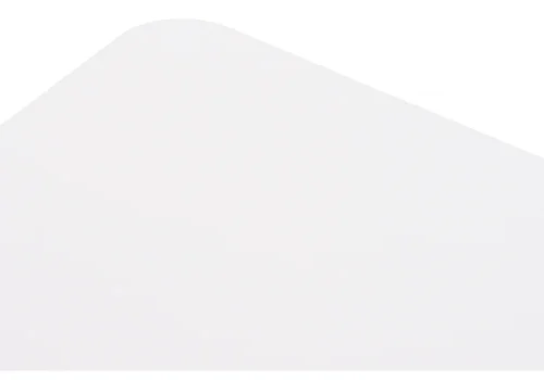 Прикроватная тумба Клео 2 белая / белая 446220 Woodville столешница прозрачная из  фото 4