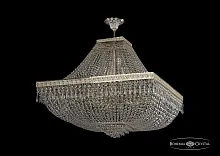 Люстра потолочная хрустальная 19272/H1/80IV GW Bohemia Ivele Crystal прозрачная на 22 лампы, основание золотое в стиле классика sp