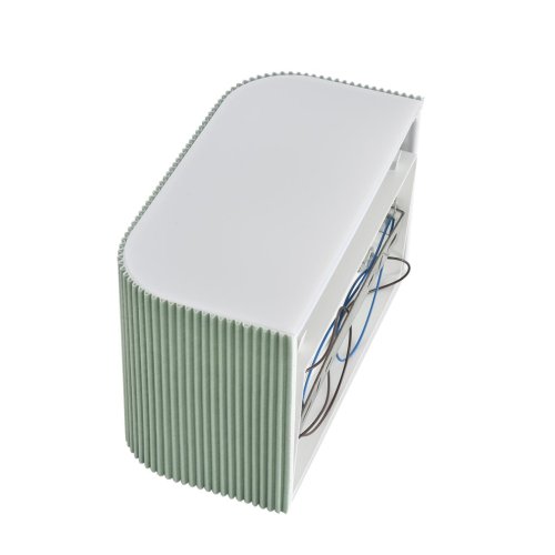 Бра Gofera 8326/2W Lumion зелёный на 2 лампы, основание белое в стиле современный фото 2