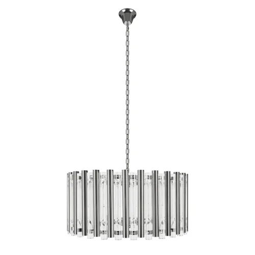 Люстра подвесная Boucle 10438/4 LOFT IT прозрачная на 4 лампы, основание никель в стиле современный Люстра подвесная Boucle 10438/4 LOFT IT прозрачная на 4 лампы, основание никель в стиле современный