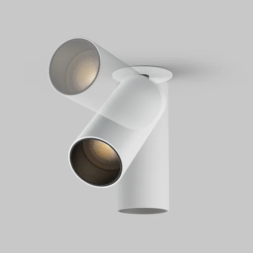 Светильник точечный Focus Led C053CL-L12W3K-W-W Maytoni белый на 1 лампу, основание белое в стиле хай-тек современный фото 5