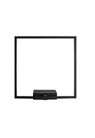 Бра LED CLT 231W450 BL Crystal Lux чёрный 1 лампа, основание чёрное в стиле современный квадраты