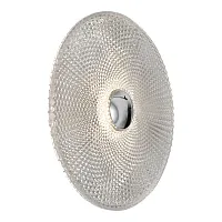 Бра LED Duval LSP-7448 Lussole прозрачный на 1 лампу, основание хром в стиле современный 