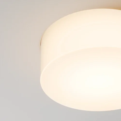 Светильник точечный LED Nude DL065-12W3K-TRS-W Maytoni белый на 1 лампу, основание белое в стиле современный хай-тек для затирки круглый фото 2
